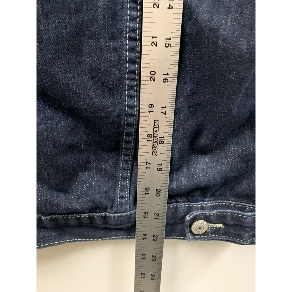 Vintage Levi Strauss Denim Jacket Youth XL Trucker Western Classic Jean Coat 90s - Picture 8 of 10
